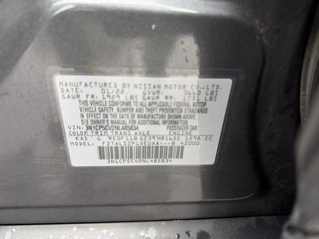 2022 Nissan Kicks SV