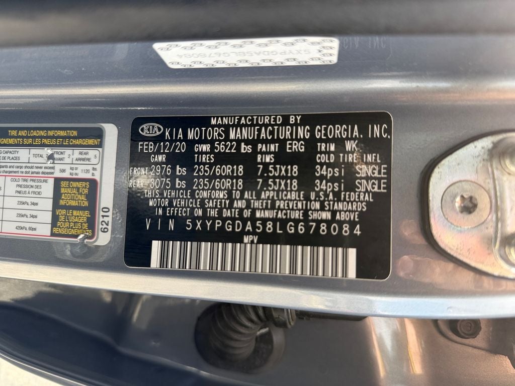 2020 Kia Sorento LX