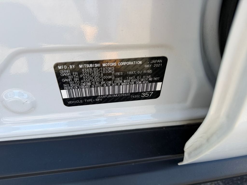 2021 Mitsubishi Outlander Sport 2.0 ES