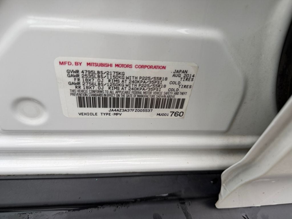 2015 Mitsubishi Outlander SE