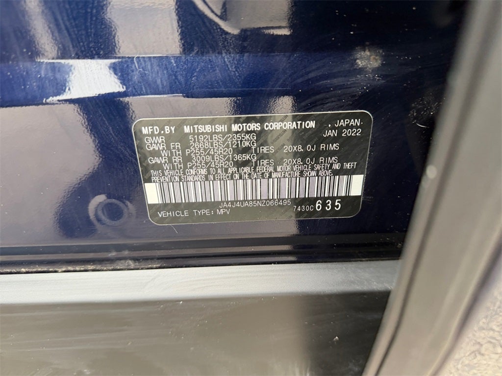 2022 Mitsubishi Outlander Black Edition