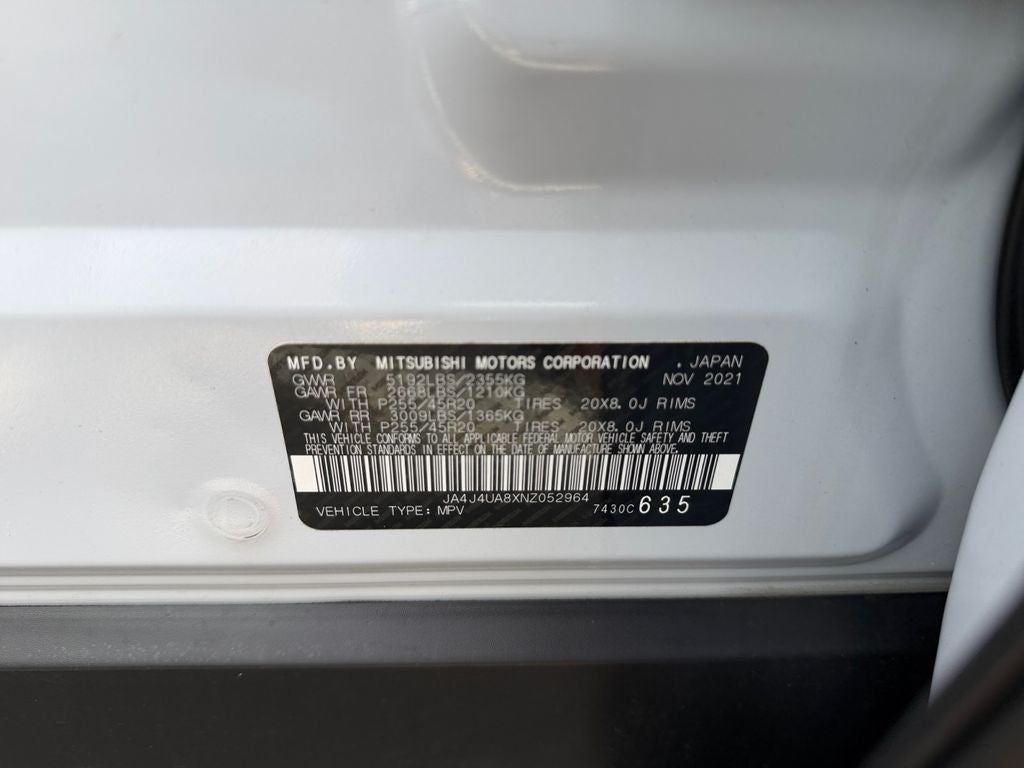 2022 Mitsubishi Outlander SE