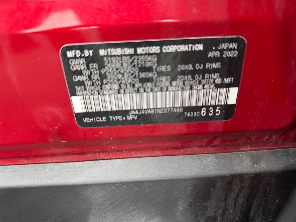 2022 Mitsubishi Outlander SEL