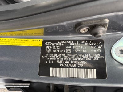 2012 Hyundai Accent GLS