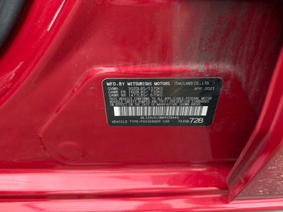 2021 Mitsubishi Mirage ES