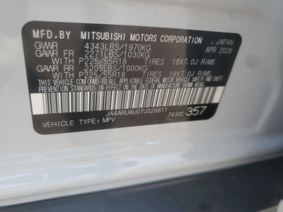 2026 Mitsubishi Outlander Sport 2.0 LE