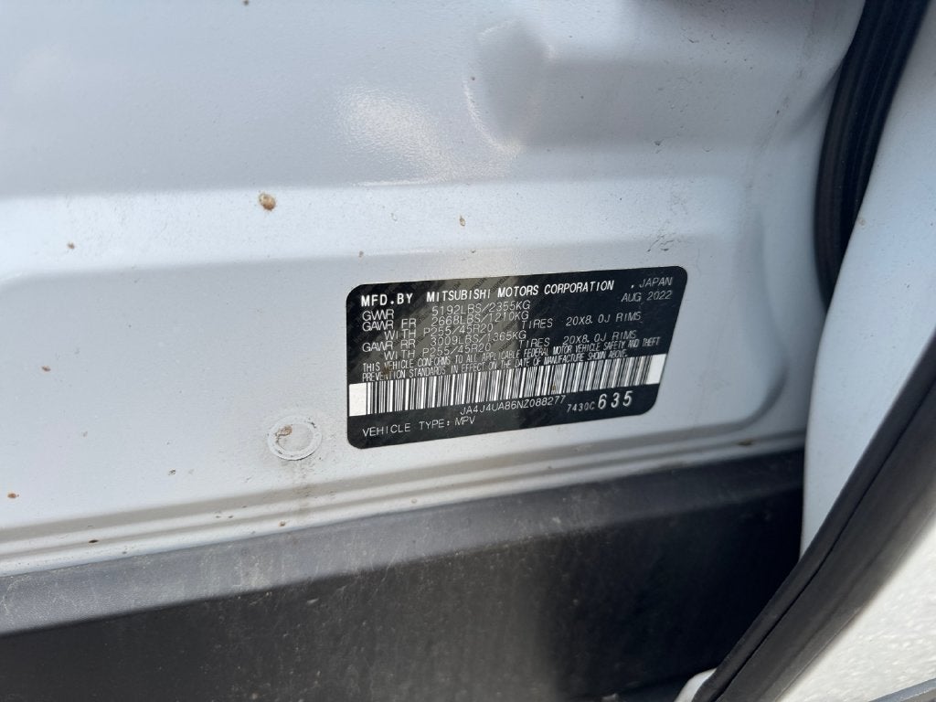 2022 Mitsubishi Outlander SE