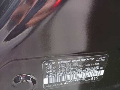 2026 Mitsubishi Outlander Base