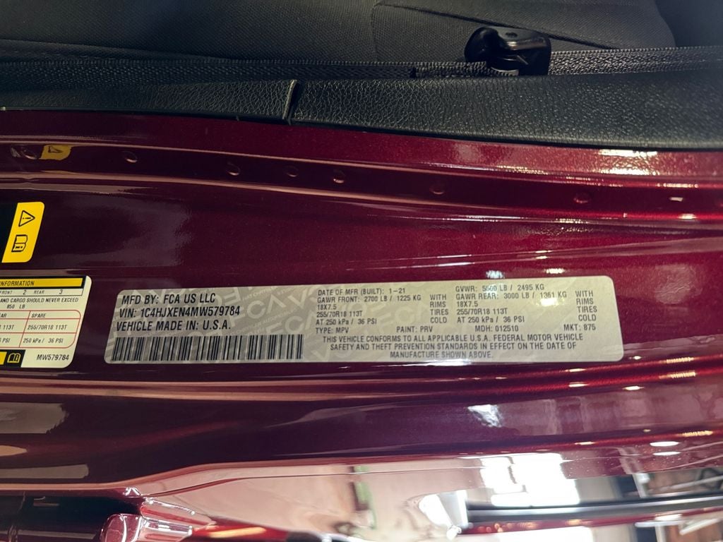 2021 Jeep Wrangler Unlimited Sahara