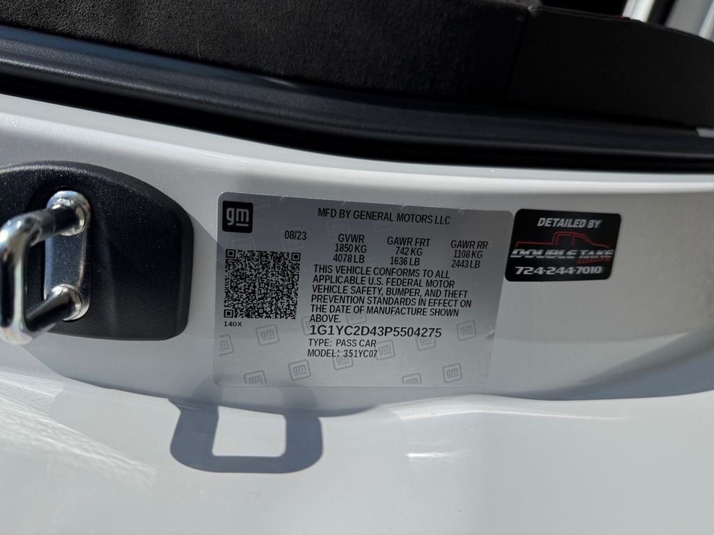 2023 Chevrolet Corvette Stingray 3LT