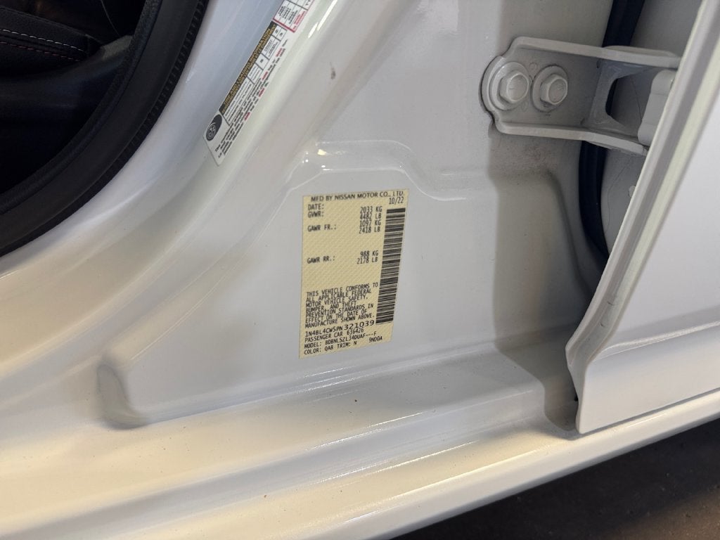 2023 Nissan Altima 2.5 SR