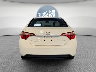 2017 Toyota Corolla LE