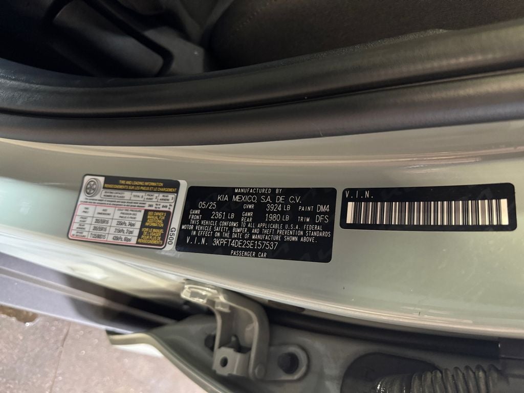 2025 Kia K4 LXS