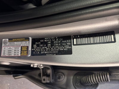 2025 Kia K4 GT-Line Premium Sunroof Pkg