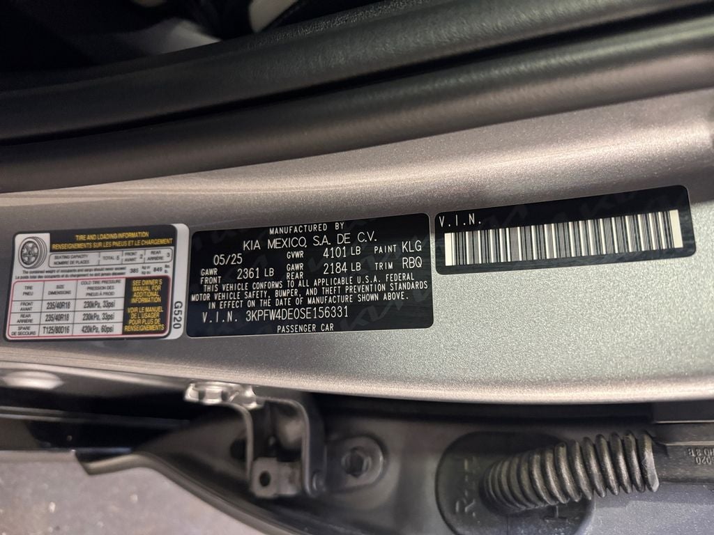 2025 Kia K4 GT-Line Premium Sunroof Pkg