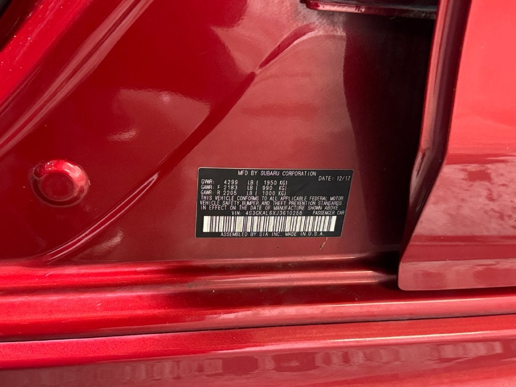 2018 Subaru Impreza 2.0i Sport