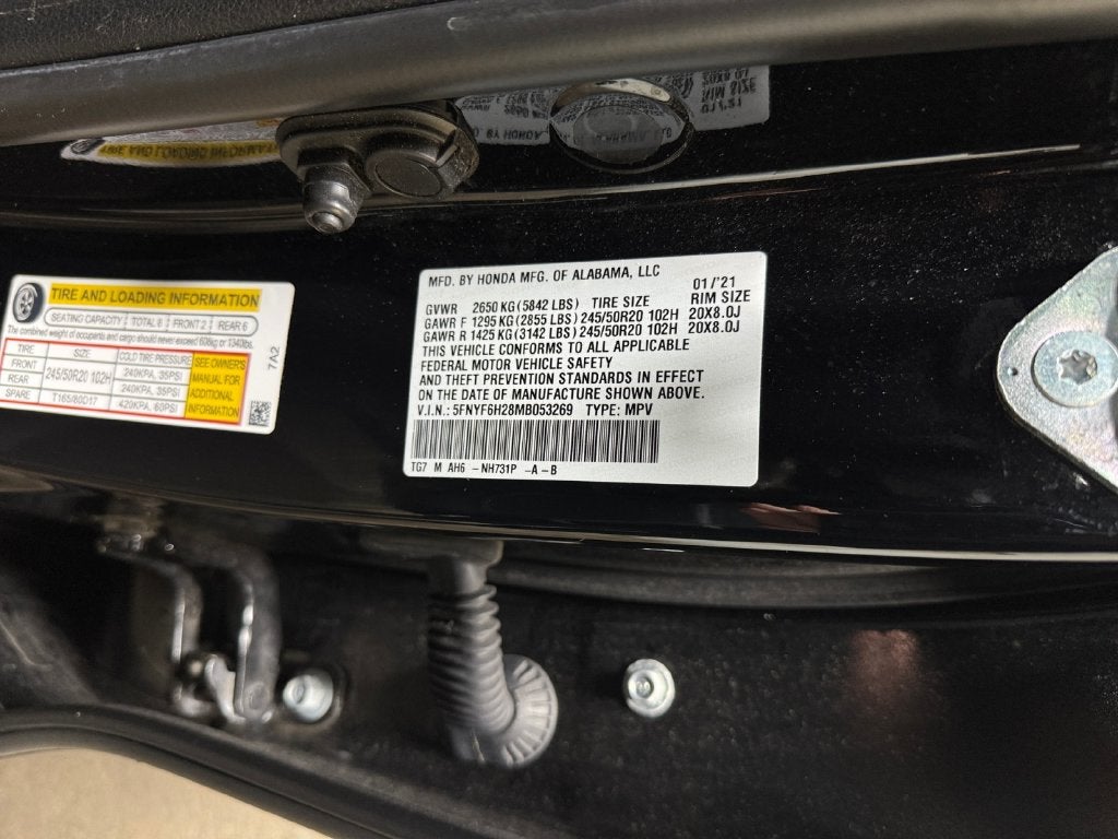 2021 Honda Pilot Special Edition