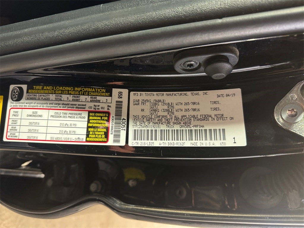 2019 Toyota Tacoma TRD Pro V6