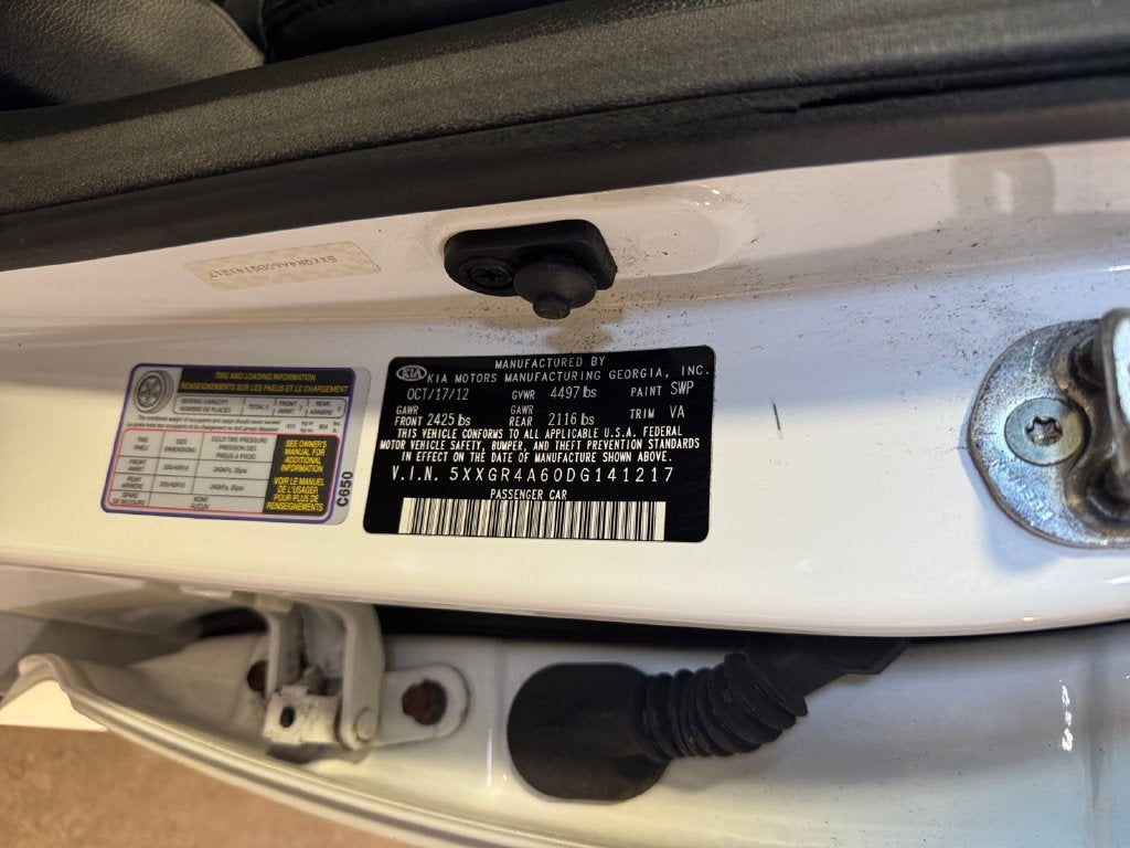 2013 Kia Optima SX Limited