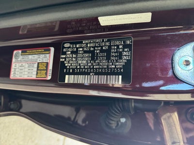 2019 Kia Sorento SX PANO RF
