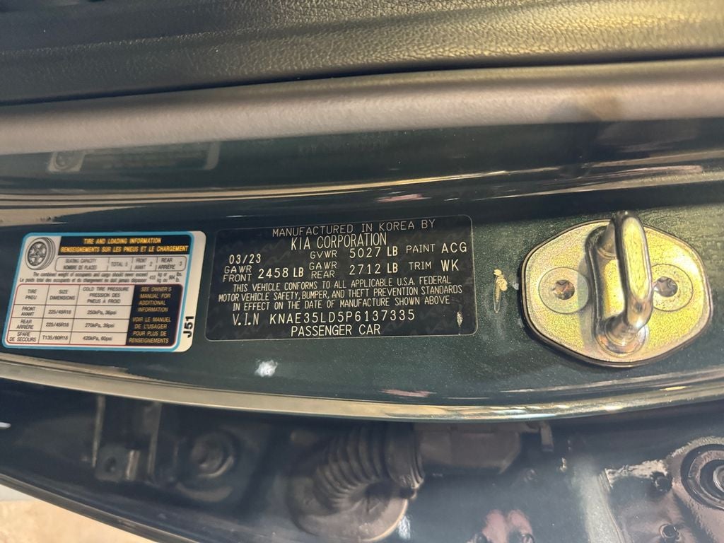 2023 Kia Stinger GT-Line Sun and Sound Pkg
